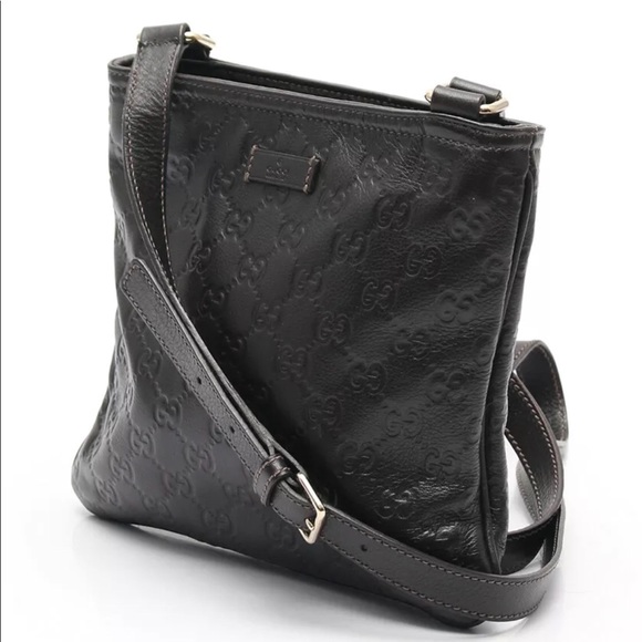 GUCCI GUCCISSIMA SHOULDER BAG - Picture 2 of 6